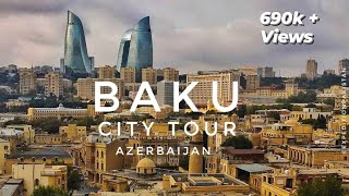 BAKU City Street Tour - Azerbaijan 2020