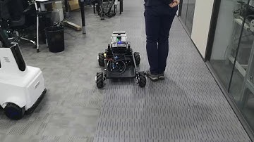 demo of autonomous navigation mobile robot