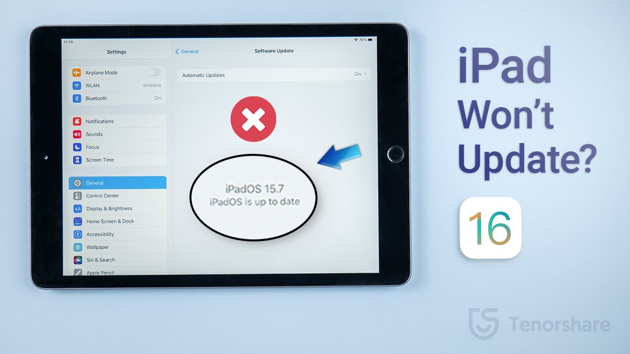 IPad Won t Update To IPadOS 17 iPadOS 17 Is Up To Date Here Is The Fix