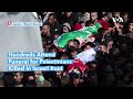 Hundreds Attend Funeral for Palestinians Killed in Israeli Raid | VOANews Mp3 Song