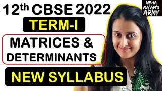 Matrices and Determinants Class 12 in 1 Shot By Neha Agrawal | Sample paper and Past year Questions