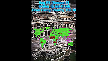 Trying To Get A Sub From Every Country Till 3K,Day 29 #geography #countries #edit #shorts #subscribe