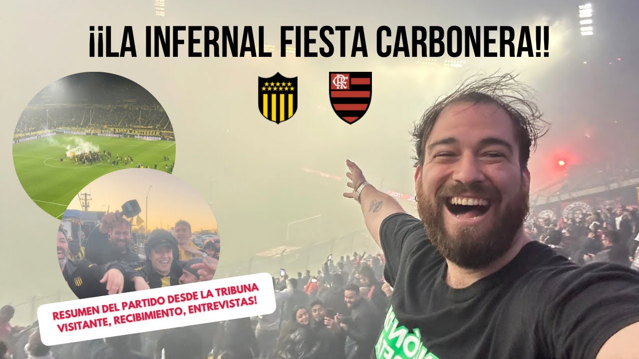 UN INFIERNO ENCANTADOR | PEÑAROL vs FLAMENGO, cuartos de final Copa Libertadores 2024