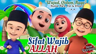 Wujud Qidam Baqa' (Sifat Wajib ALLAH) - Nussa, Rarra, Fizi & Ehsan #nussa #nussaofficial