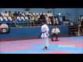 نهائي كاتا ناشئين في البطولة الأولى للكاراتيه في الكويت 2015 2016 Cadets Kata Final 