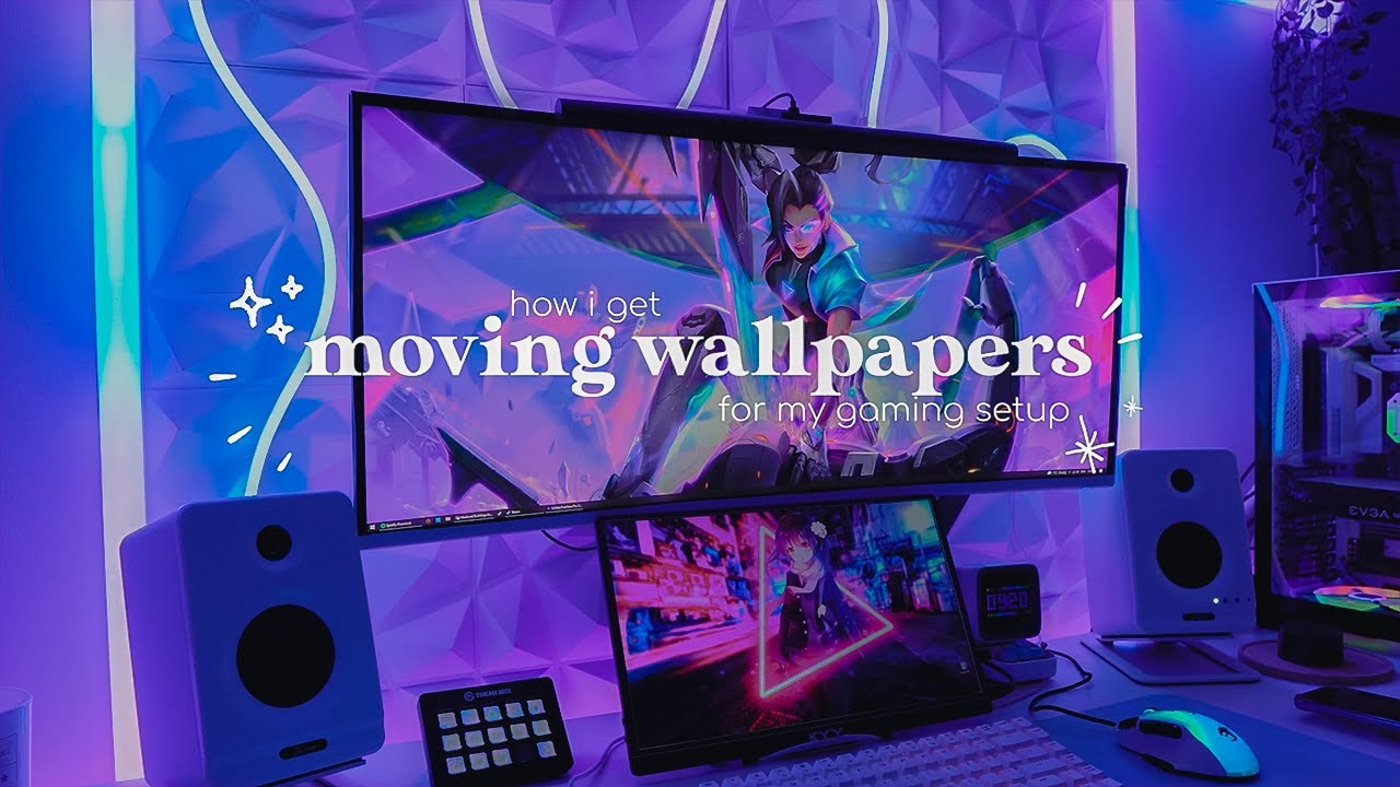 How to Get Free Animated Wallpapers on PC 🔥🤫 #pcgaming #animatedwall