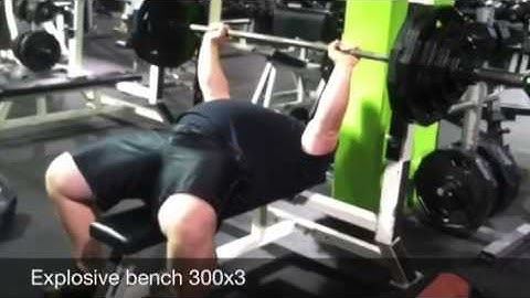 Ben Moore Week 3 Cube Boss Explosive Bench