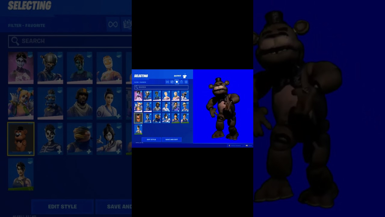 FREDDY FAZBEAR IN FORTNITE