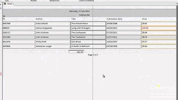 Advanced Formatting for Reports in Microsoft Access 2013 Tutorial
