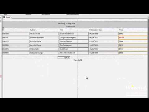 Advanced Formatting for