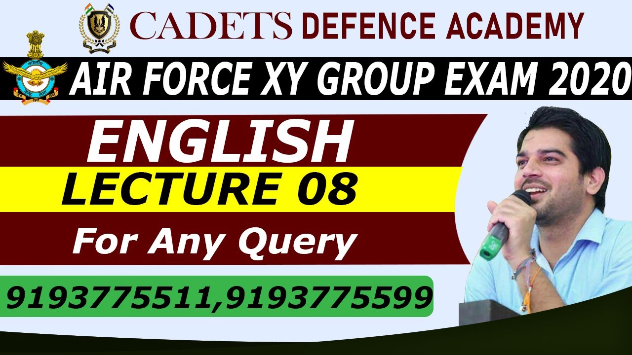 air-force-x-y-group-navy-aa-ssr-lecture-08-by-sanjeev-thakur-sir-cadets-defence-academy