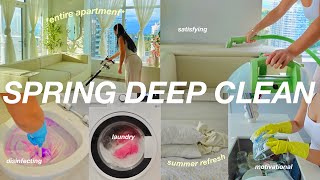 extreme DEEP CLEAN MOTIVATION 🧼 ultimate SPRING RESET routine & organize ENTIRE apartment 2026