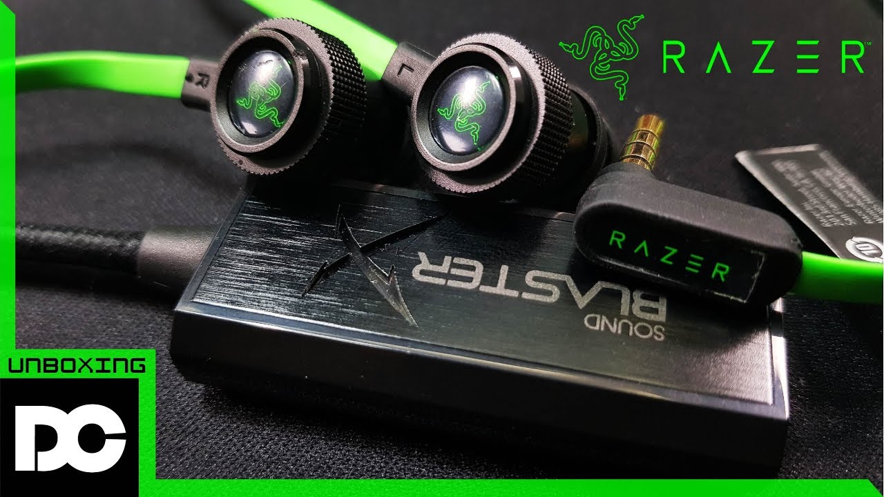 Dc튜브] Razer Hammerhead Pro V2 + 사운드블라스터X G1 