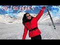 -20 DERECEDE 56 SAAT ! |  Ailece Fransa'da Kayak Tatili VLOG