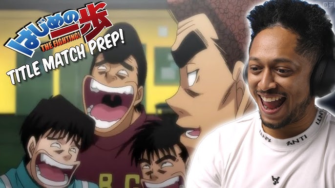 Hawk s0c0u o véio! HAWK VS TAKAMURA COMEÇA!  REACT hajime no ippo new  challenger episódio 19 