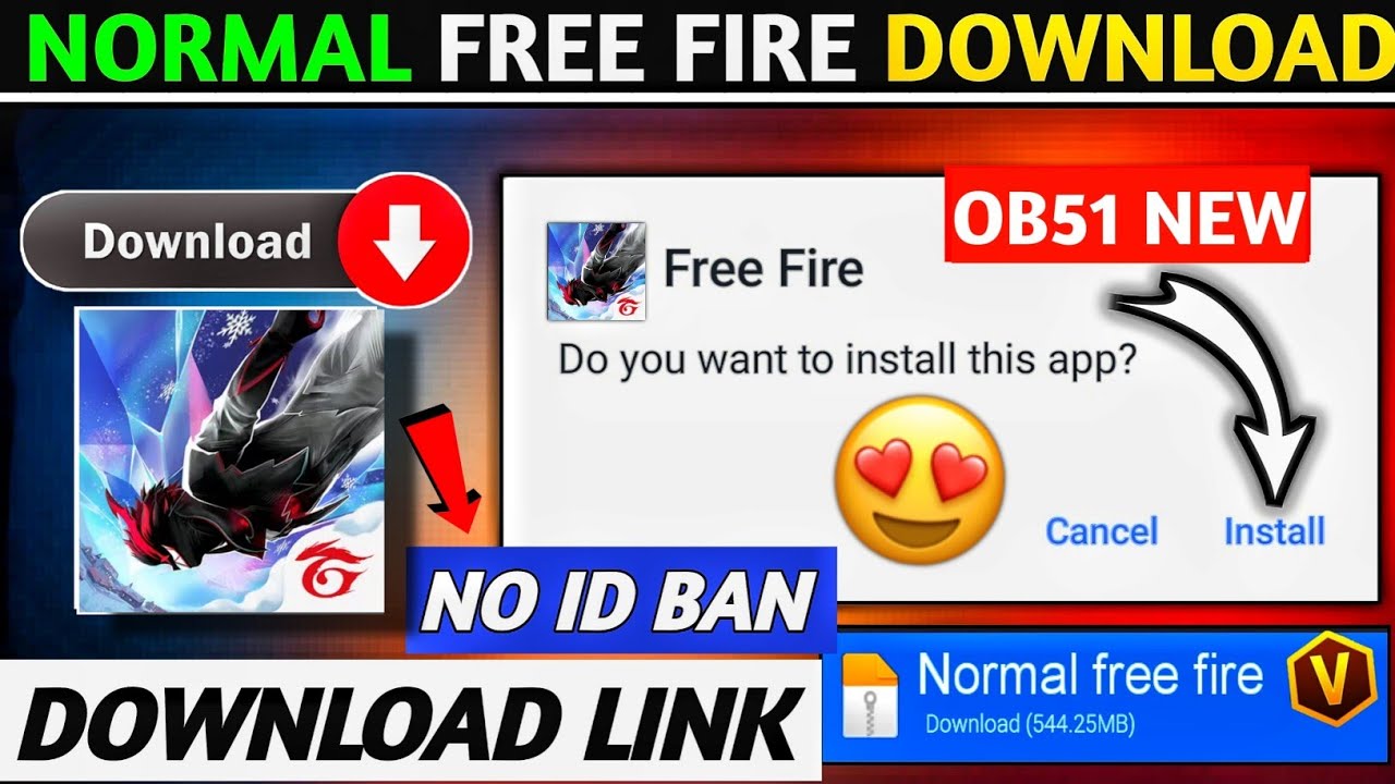 Normal Free Fire Kaise Download Karen 😎🔥💯 | FF Download Apk | How To Download Normal Free Fire 