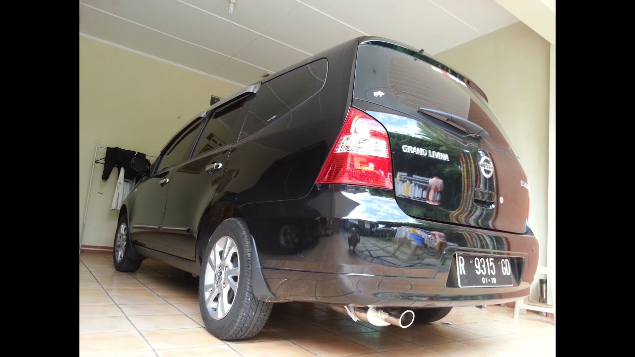 Grand Livina with Fujitsubo Muffler YouTube