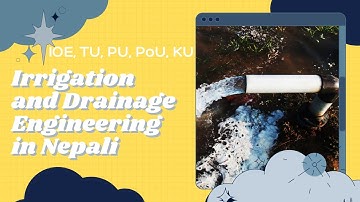 Irrigation and drainage engineering || BCE || Water logging and drainage chp9