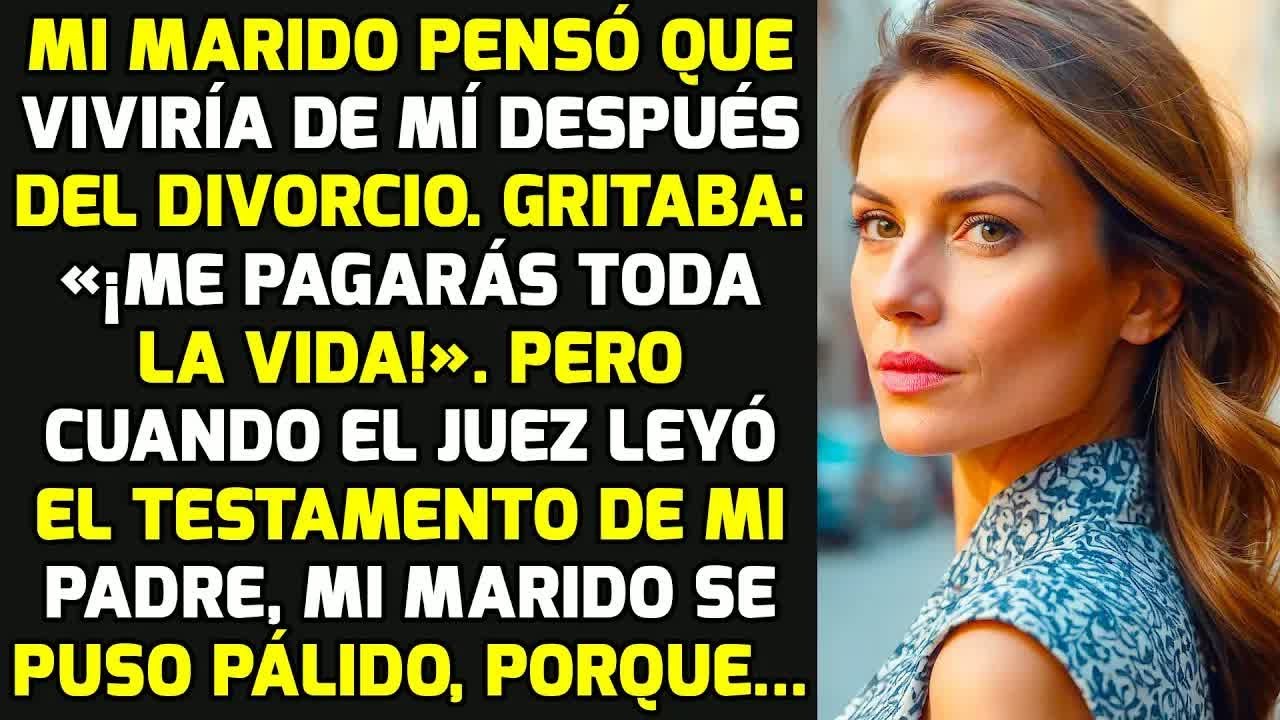 Mi Marido Pensó Que Viviría De Mí Después Del Divorcio. Pero Mi Venganza Sacudió.. HISTORIAS LA VIDA