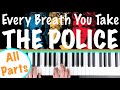 How to play "EVERY BREATH YOU TAKE" - The Police | Piano Tutorial Chords Accompaniment