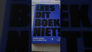 Book Mail "Lees dit boek niet!"  | Chantal Agapiti  #booktok #bookstagram #books #nonfictionbooks