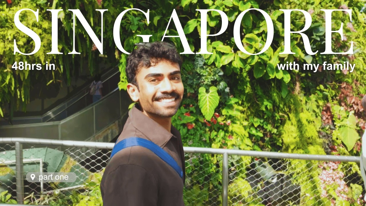 48 Hours in Singapore | What We Ate & Did | Family Travel Vlog Part One