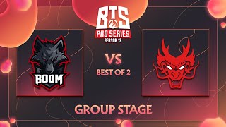 Full Game: Boom Esports vs Hokori Game 2 (BO2) | BTS Pro Series Season 12