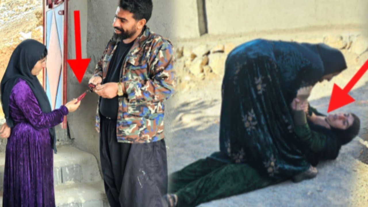 Maryam and Ali return to the village: trying to repair the car - youtube