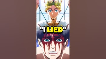 How Eren DECEIVED Historia For Years