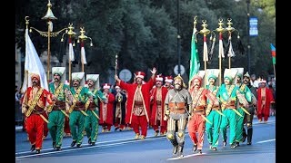 100Th Anniversary of Baku's liberation  Military Parade Aliyev/Erdogan [ AZERBAIJANTURKEY ] Army