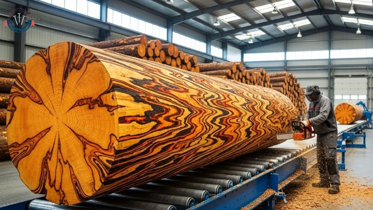 Beast Mode On – Stihl MS880 vs The Largest Cedar Log on Site #26