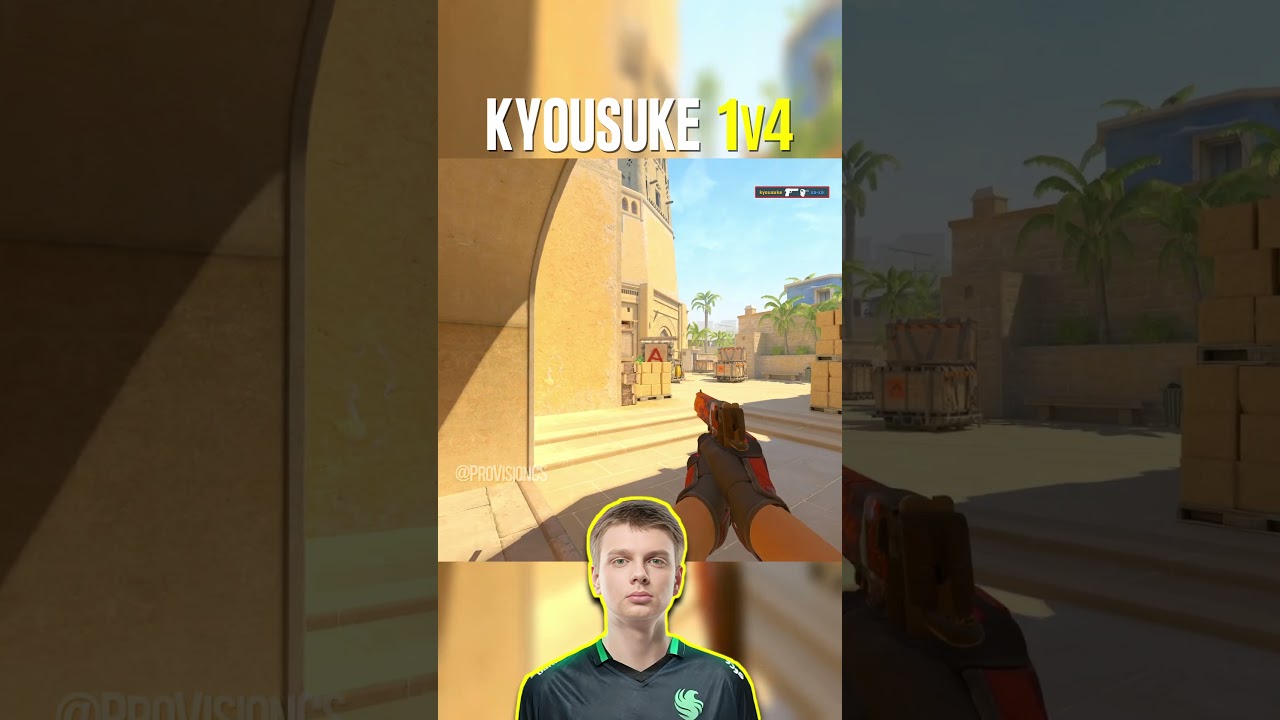 Kyousuke INSANE 1v4 DEAGLE CLUTCH 🔥