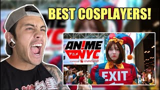 Reacting to the best cosplayers at Anime NYC 2024!