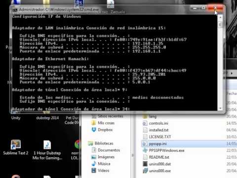 Emular juegos PSP en PC y jugar en LAN - Facil, bien explicado y