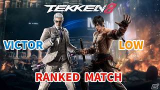 【TEKKEN 8】30 years of experience with Tekken 75% Win Rate! Fastest Tekken King (Law/Victor 30%Power)