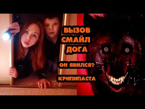 НАСТОЯЩИЙ ВЫЗОВ СМАЙЛ ДОГА † ОН ЯВИЛСЯ? КРИПИПАСТА † SMILE DOG♥LEAH NADEL