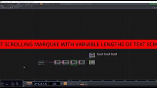 Scrolling Text Marquee using any number of characters | TouchDesigner Tutorial