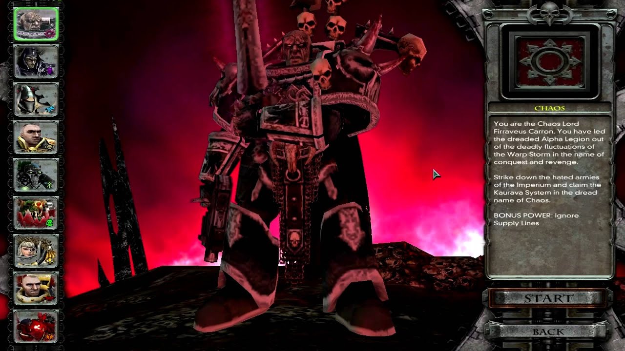dow soul storm hd walkthrough part 1 prelude to genocide youtube soulstorm chaos flyer