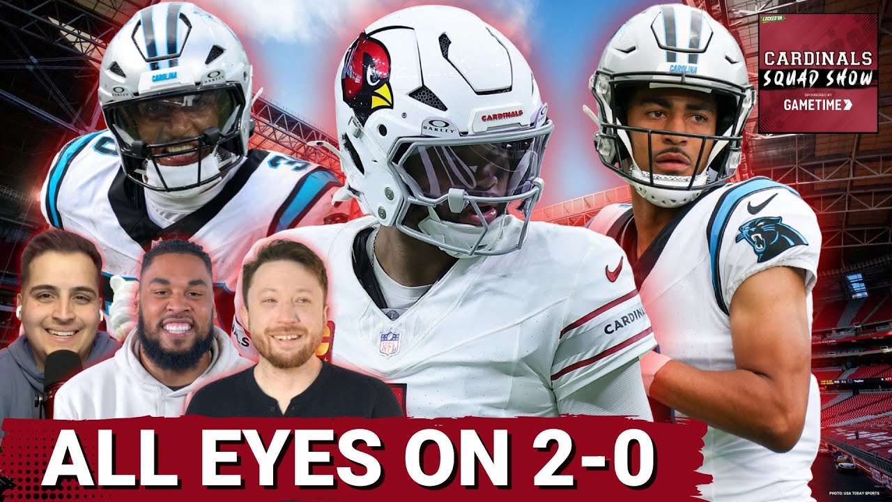 CARDINALS SQUAD SHOW: Will The Arizona Cardinals Get Revenge On The Carolina Panthers Sunday?