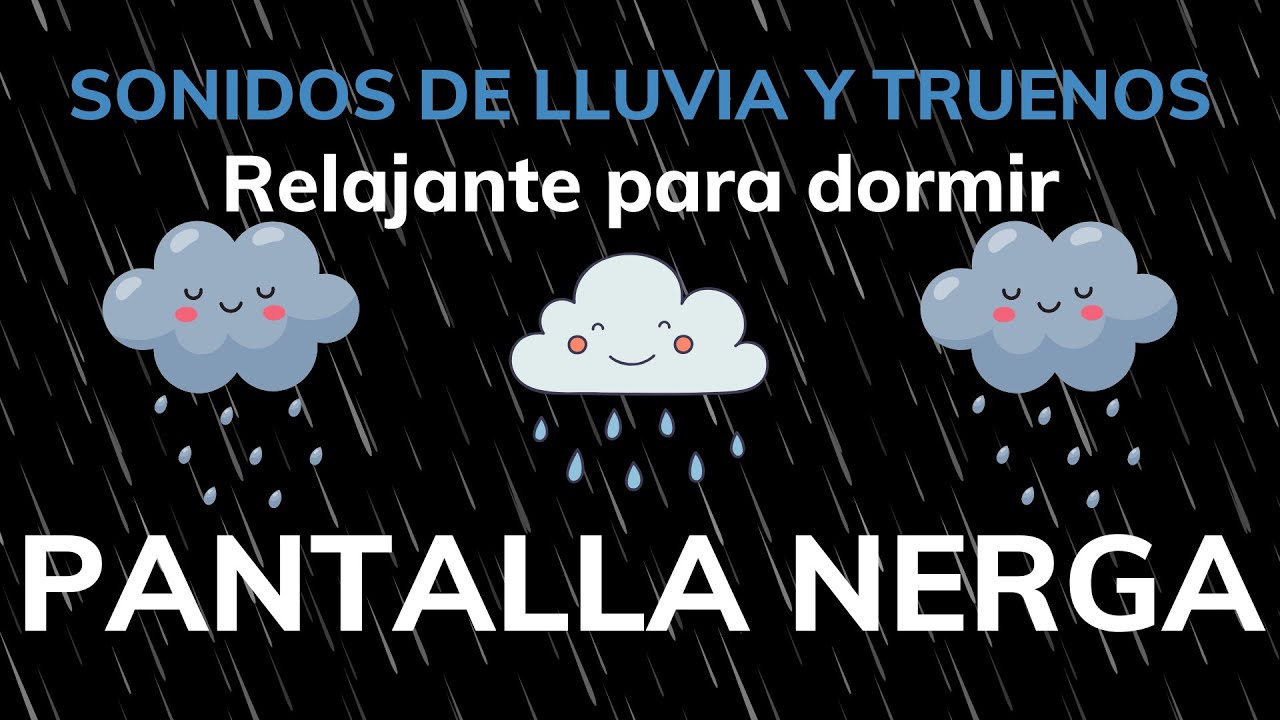 Sonido De Lluvia Relajante Para Dormir En 5 Minutos - trae un buen ...
