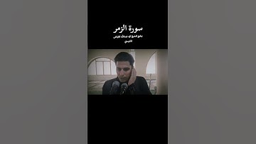 القارئ مصطفى الشجيري | فروع مقام الحجاز | سورة الزمر