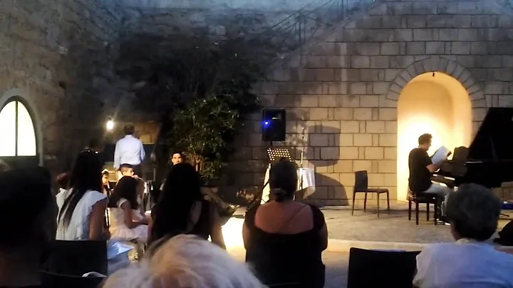 il concerto di pianoforte di Genovese Michele. A v...