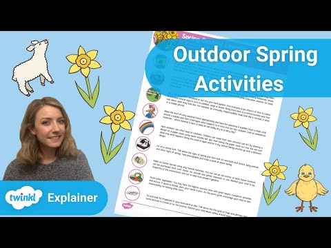 Spring Outdoor Learning Activities Parent And Carer Guide