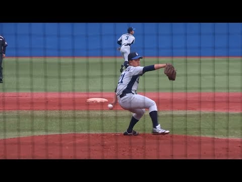 2017/11/14　福田 俊 （星槎道都大学）　3年秋　サウスポー　環太平洋大学戦　【2018年 北海道日本ハム 7位】