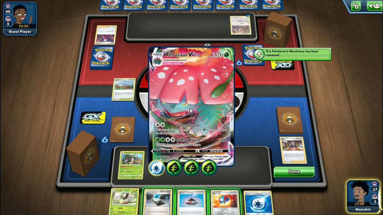 Venusaur Vmax Deck; Mejoras y consejos YouTube