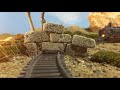 TRAIN VS STONE WALL BLOCKADE 💥 🚂 @Hobby_dioramas