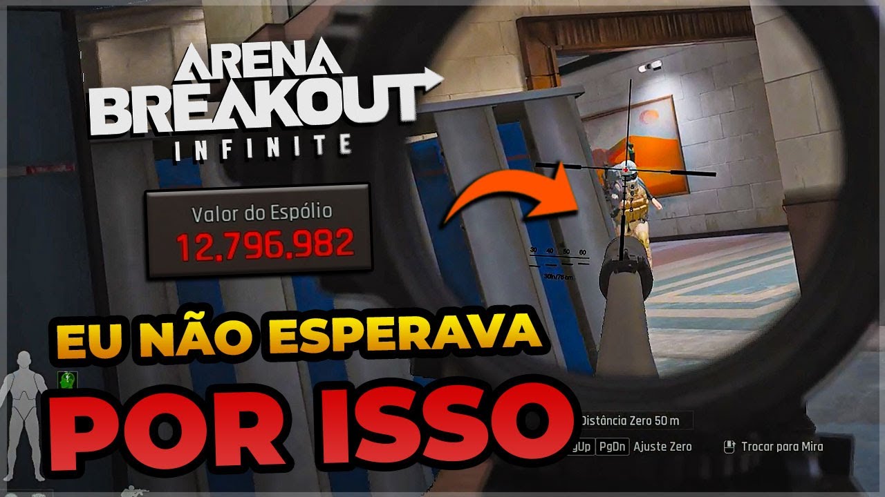 EU NÃO ESPERAVA SAIR DESSA RAID COM TANTO LOOT NO ARENA BREAKOUT INFINITE