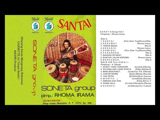 Album Soneta Vol. 7 - Santai - [ 1977 ] class=