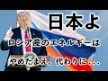 アメリカが日本のロシア産エネルギー輸入停止を要望