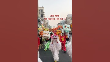 Diễu hành Tết Nguyên tiêu tại Sài Gòn, ngày 15 âm lịch là tại Quận 5 cả nhà nhớ đi